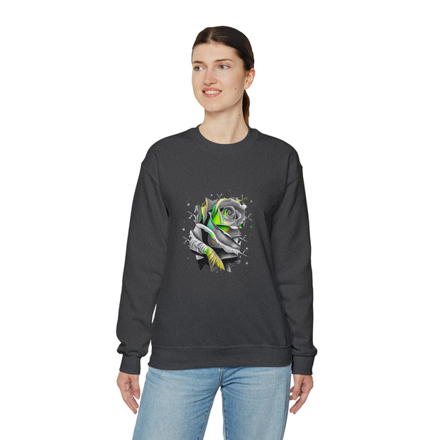 Rose Unisex Heavy Blend™ Crewneck Sweatshirt