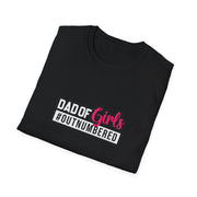 Dad of Girls Unisex Softstyle T-Shirt