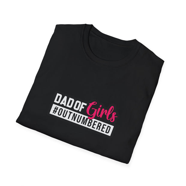 Dad of Girls Unisex Softstyle T-Shirt