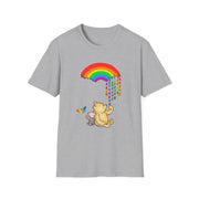 Winnie the Pooh Raining Pride Unisex Softstyle T-Shirt