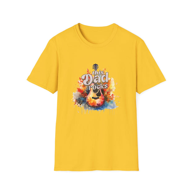 This Dad Rocks Unisex Softstyle T-Shirt
