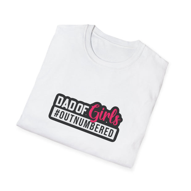 Dad of Girls Unisex Softstyle T-Shirt