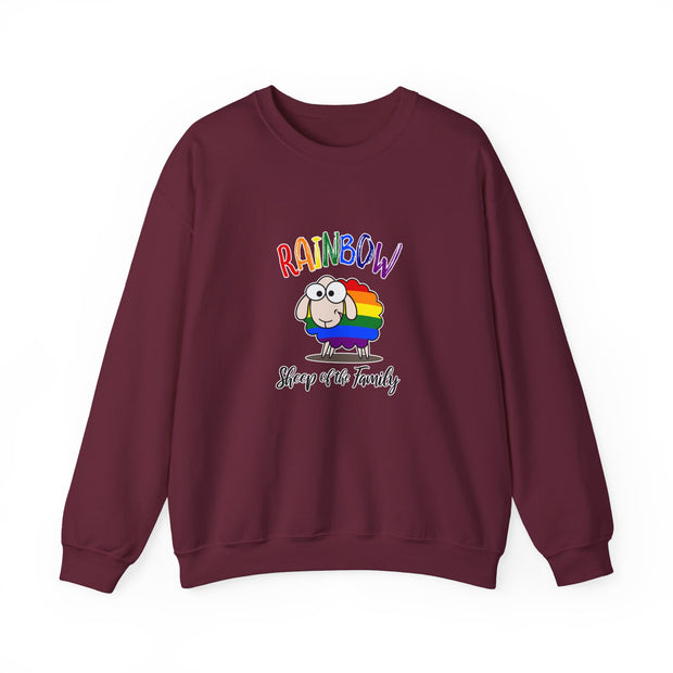 Rainbow Sheep Unisex Heavy Blend™ Crewneck Sweatshirt
