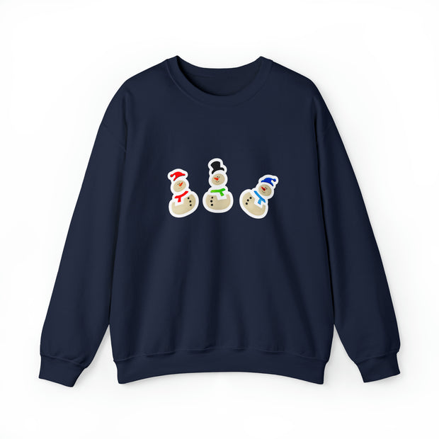 Snowmen Unisex Heavy Blend™ Crewneck Sweatshirt