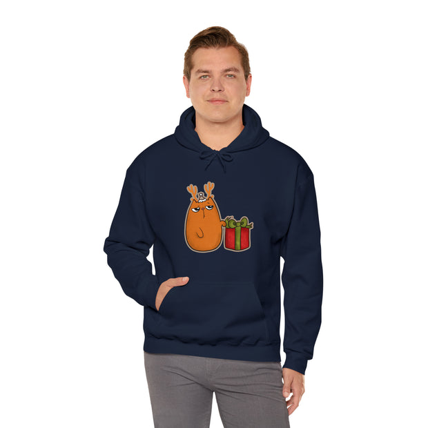 Christmas cat Unisex Heavy Blend™ Hooded Sweatshirt