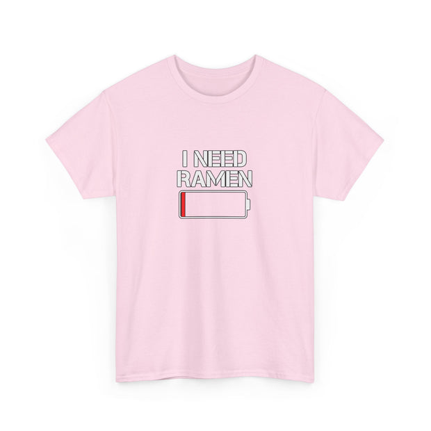 I Need Ramen Unisex Heavy Cotton Tee
