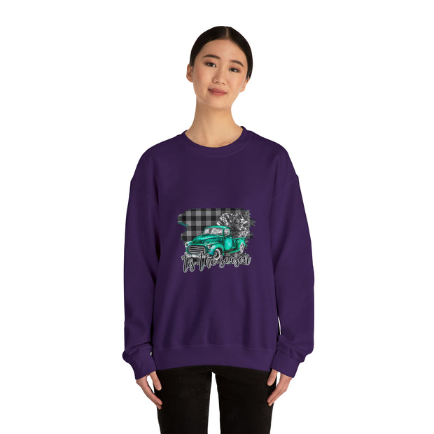 Christmas truck Unisex Heavy Blend™ Crewneck Sweatshirt