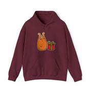 Christmas cat Unisex Heavy Blend™ Hooded Sweatshirt