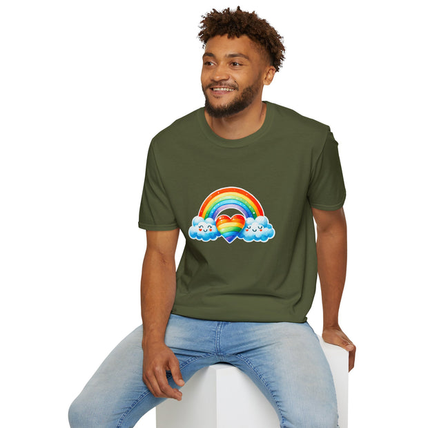 Rainbow Love Unisex Softstyle T-Shirt