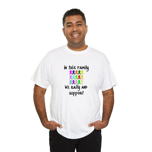 Cancer Support Unisex Heavy Cotton Tee