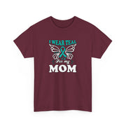 I Wear Teal Unisex Heavy Cotton Tee