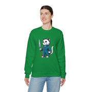 Horror Movie Cats Unisex Heavy Blend™ Crewneck Sweatshirt