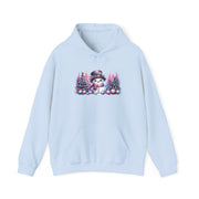 Pastel Snowman Unisex Heavy Blend™ Hooded Sweatshirt