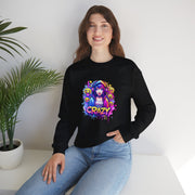 Graffiti Anime Girls Unisex Heavy Blend™ Crewneck Sweatshirt