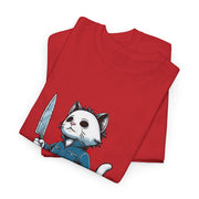 Horror Movie Cats Unisex Heavy Cotton Tee