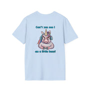 Busy Gaming Unicorn Unisex Softstyle T-Shirt