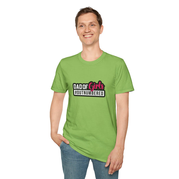 Dad of Girls Unisex Softstyle T-Shirt