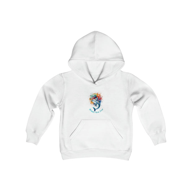 New Year Youth Heavy Blend Hooded Sweatshirt