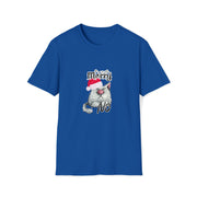 Christmas cat Unisex Softstyle T-Shirt