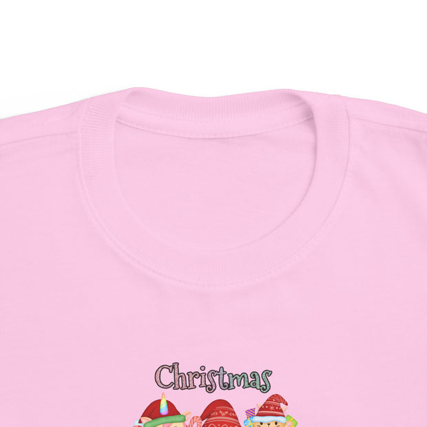 Christmas Gnomes Toddler's Fine Jersey Tee
