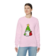 Christmas cat Unisex Heavy Blend™ Crewneck Sweatshirt