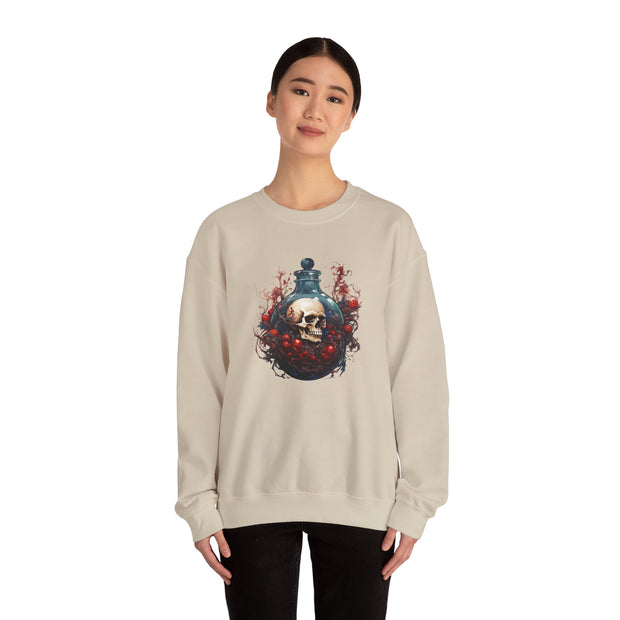 Bottled Skull Unisex Heavy Blend™ Crewneck Sweatshirt