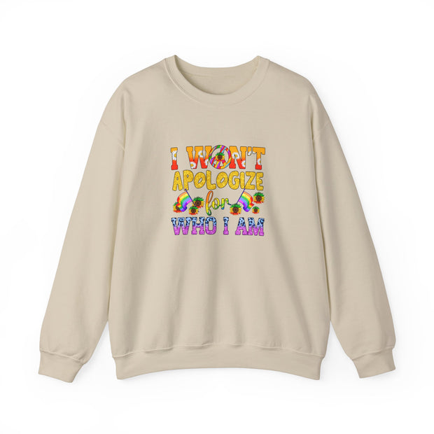 I Won’t Apologize Unisex Heavy Blend™ Crewneck Sweatshirt