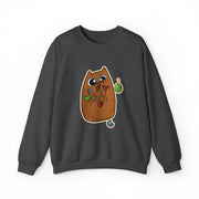 Christmas cat Unisex Heavy Blend™ Crewneck Sweatshirt