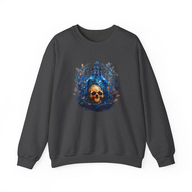 Bottled Skull Unisex Heavy Blend™ Crewneck Sweatshirt