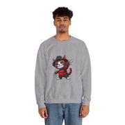 Horror Movie Cats Unisex Heavy Blend™ Crewneck Sweatshirt