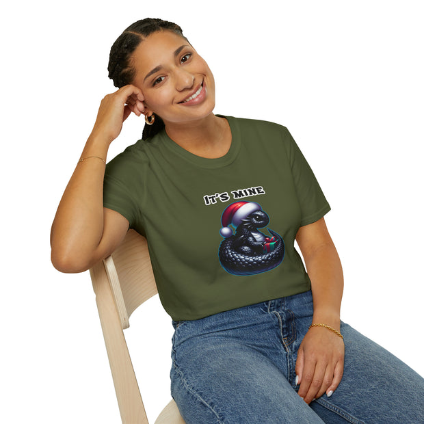 Christmas dragon Unisex Softstyle T-Shirt
