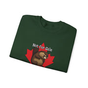 Sweatshirt Angry Beaver Canada Maple Leaf Unisex Heavy Blend Crewneck