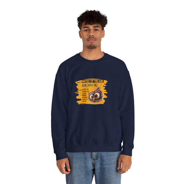 Word of the Day Unisex Heavy Blend™ Crewneck Sweatshirt