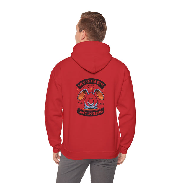 Talk to the Butt Unisex Heavy Blend™ Hooded Sweatshirt