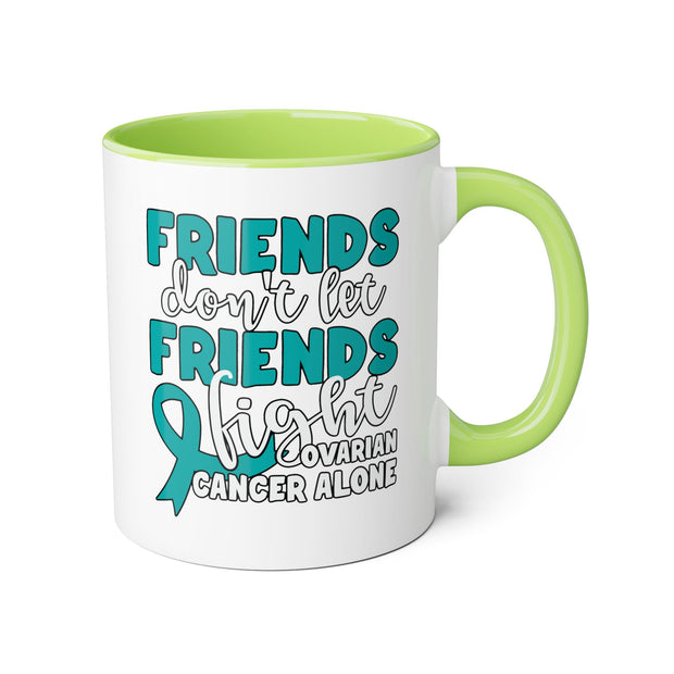 Friends Support Accent Mugs, 11oz