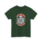 Festive Skeleton Unisex Heavy Cotton Tee