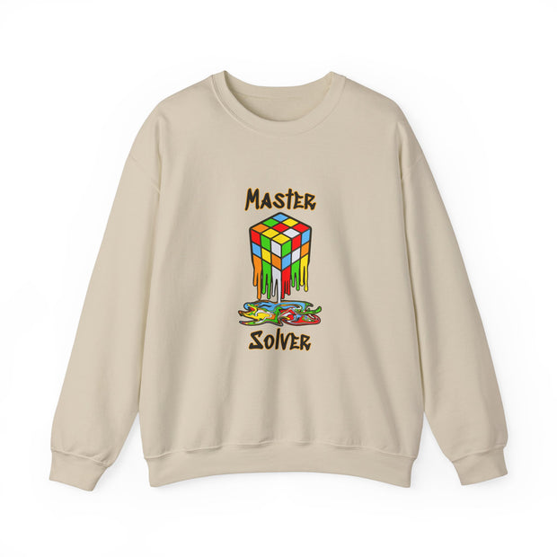 Rubik Cube Unisex Heavy Blend™ Crewneck Sweatshirt