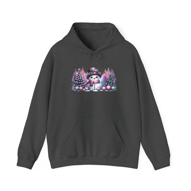 Pastel Snowman Unisex Heavy Blend™ Hooded Sweatshirt