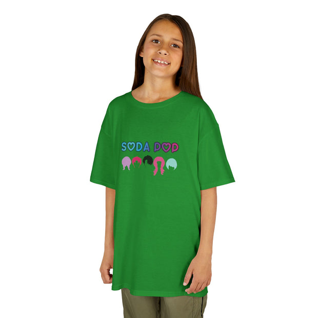 Cute Kids Soda Pop Cotton Tee , Kids Birthday Gift, Summer T-Shirt, Playful Graphic Tee, Party Outfit