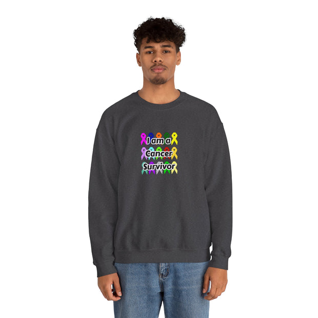 Cancer Survivor Unisex Heavy Blend™ Crewneck Sweatshirt