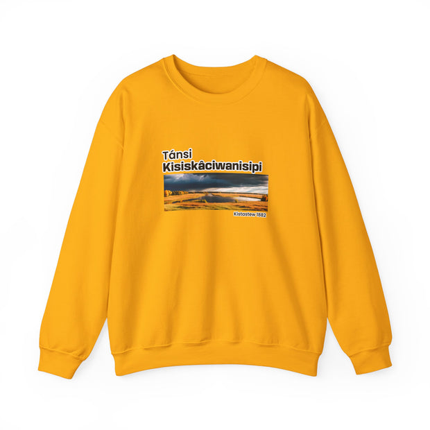 Tánsi Cree Saskatchewan Unisex Heavy Blend™ Crewneck Sweatshirt