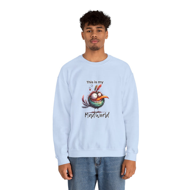 This is My Mad World Unisex Heavy Blend™ Crewneck Sweatshirt