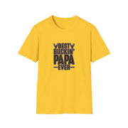 Best Papa Unisex Softstyle T-Shirt
