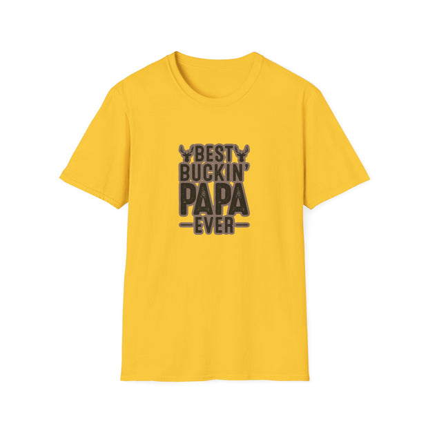 Best Papa Unisex Softstyle T-Shirt