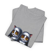 Horror Movie Cats Unisex Heavy Cotton Tee