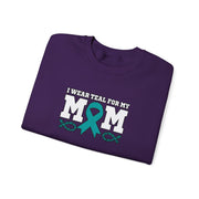 Teal for Mom Unisex Heavy Blend™ Crewneck Sweatshirt