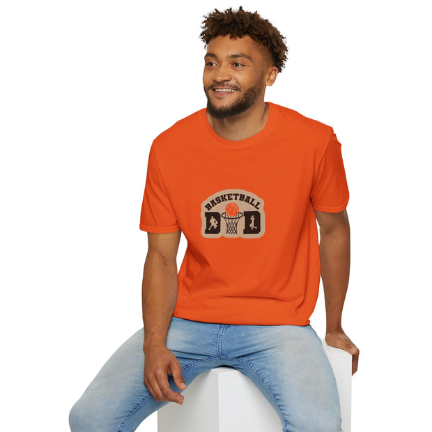 Basketball Dad Unisex Softstyle T-Shirt