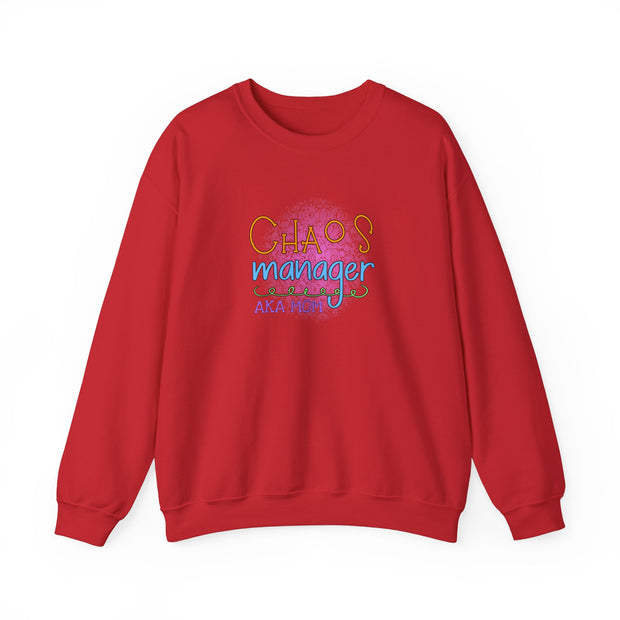 Chaos Manager Unisex Heavy Blend™ Crewneck Sweatshirt