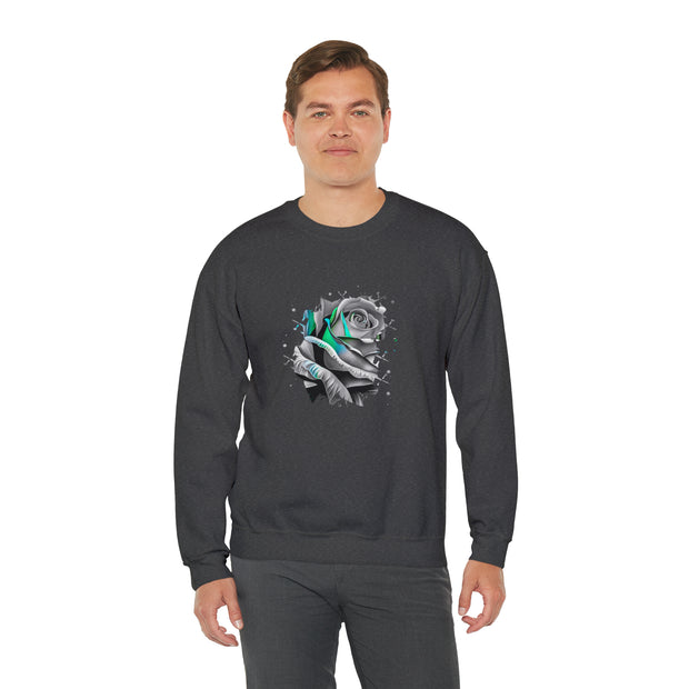 Rose Unisex Heavy Blend™ Crewneck Sweatshirt