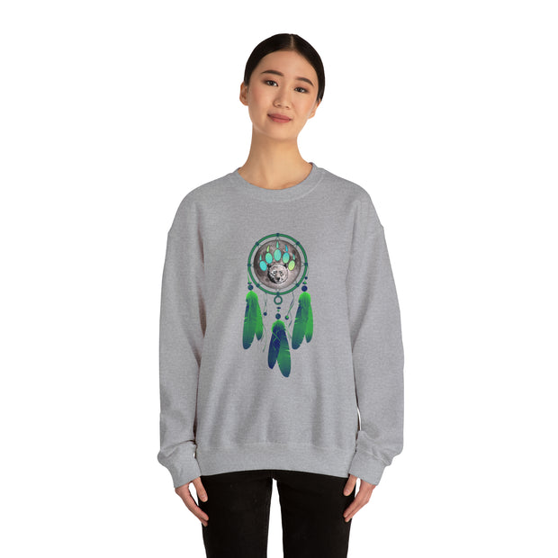 Bear Dream catcher Unisex Heavy Blend™ Crewneck Sweatshirt